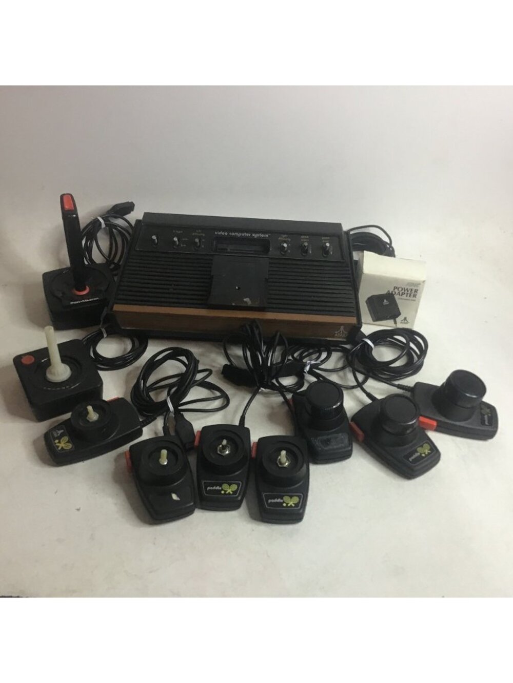 Atari 2600 Video Computer System Console 1977 W/ Accessories